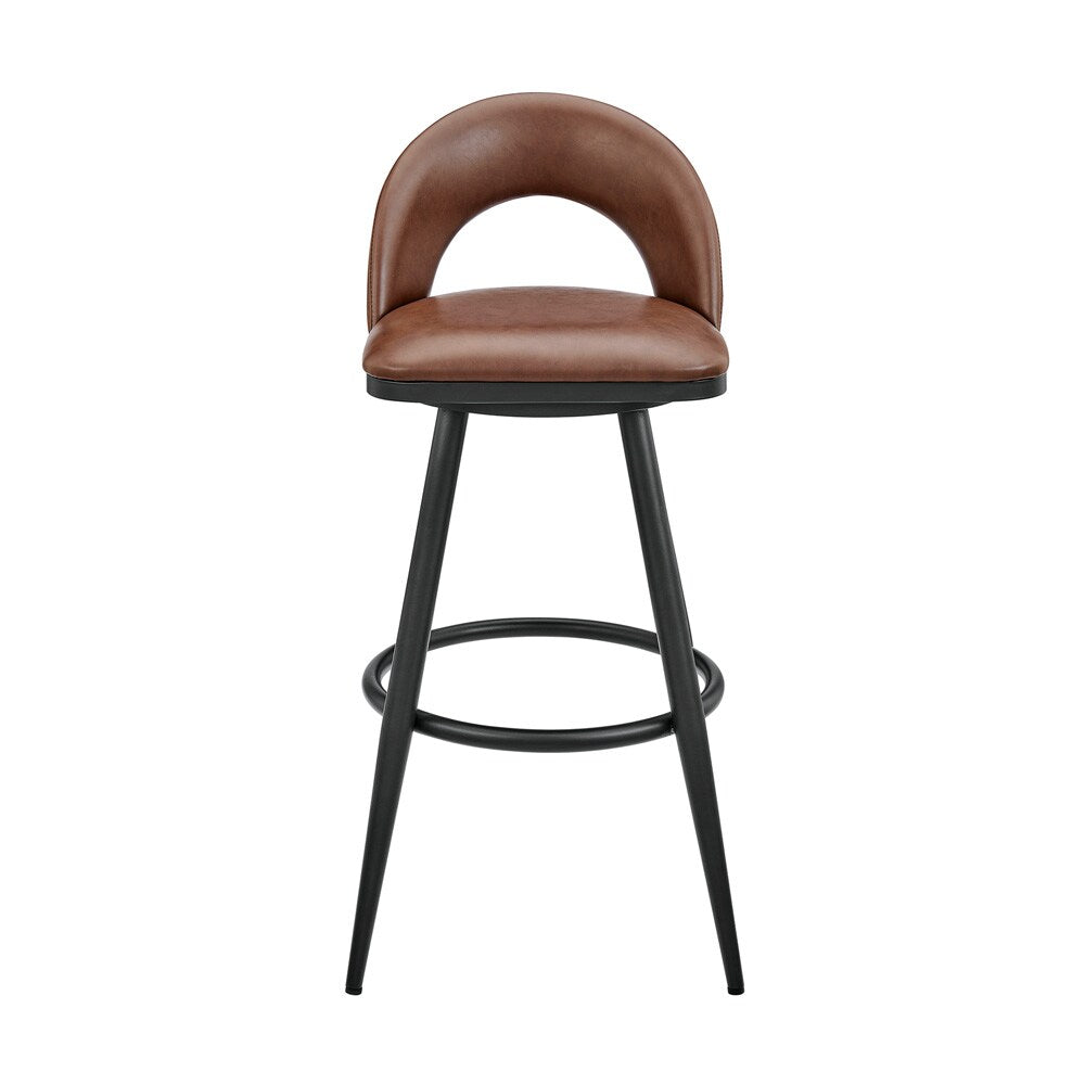 Armen Living Lottech Swivel Counter Stool - Thumbnail 5