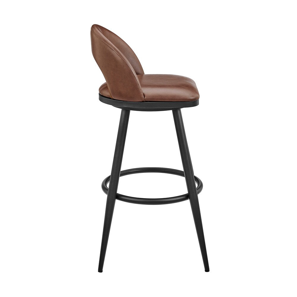 Armen Living Lottech Swivel Counter Stool - Thumbnail 3