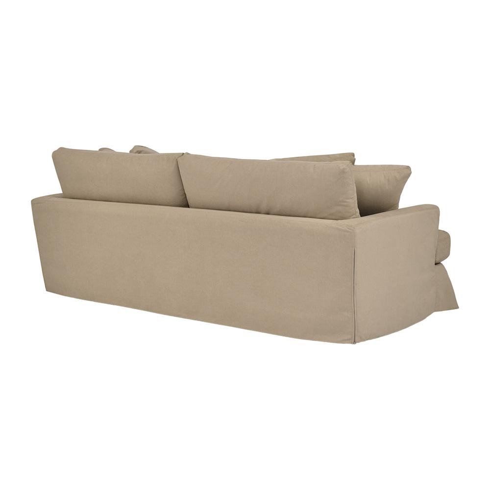 Armen Living - Ciara 93in Upholstered Sofa in Sahara Brown - LCCI3PSA veiw 3