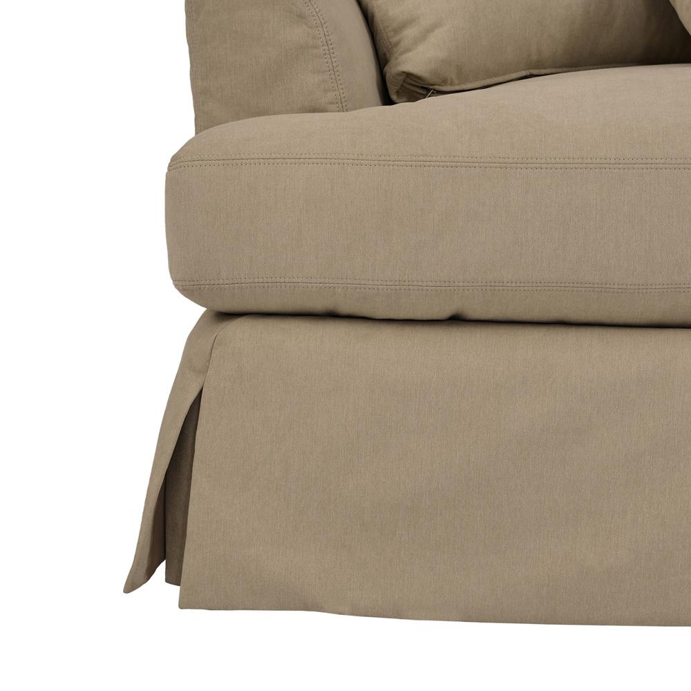 Armen Living - Ciara 93in Upholstered Sofa in Sahara Brown - LCCI3PSA veiw 5