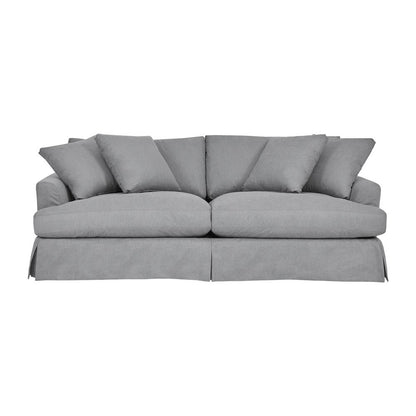 Armen Living - Ciara 93in Upholstered Sofa in Slate Gray - LCCI3PSL veiw 1