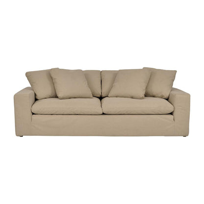 Armen Living - Liberty 96.5in Upholstered Sofa in Sahara Brown - LCLB3PSA veiw 1