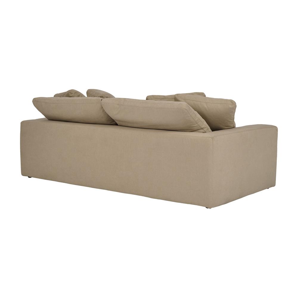 Armen Living - Liberty 96.5in Upholstered Sofa in Sahara Brown - LCLB3PSA veiw 3