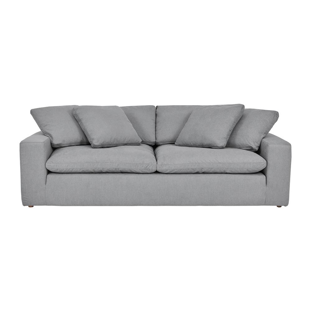 Armen Living - Liberty 96.5in Upholstered Sofa in Slate Gray - LCLB3PSL veiw 1