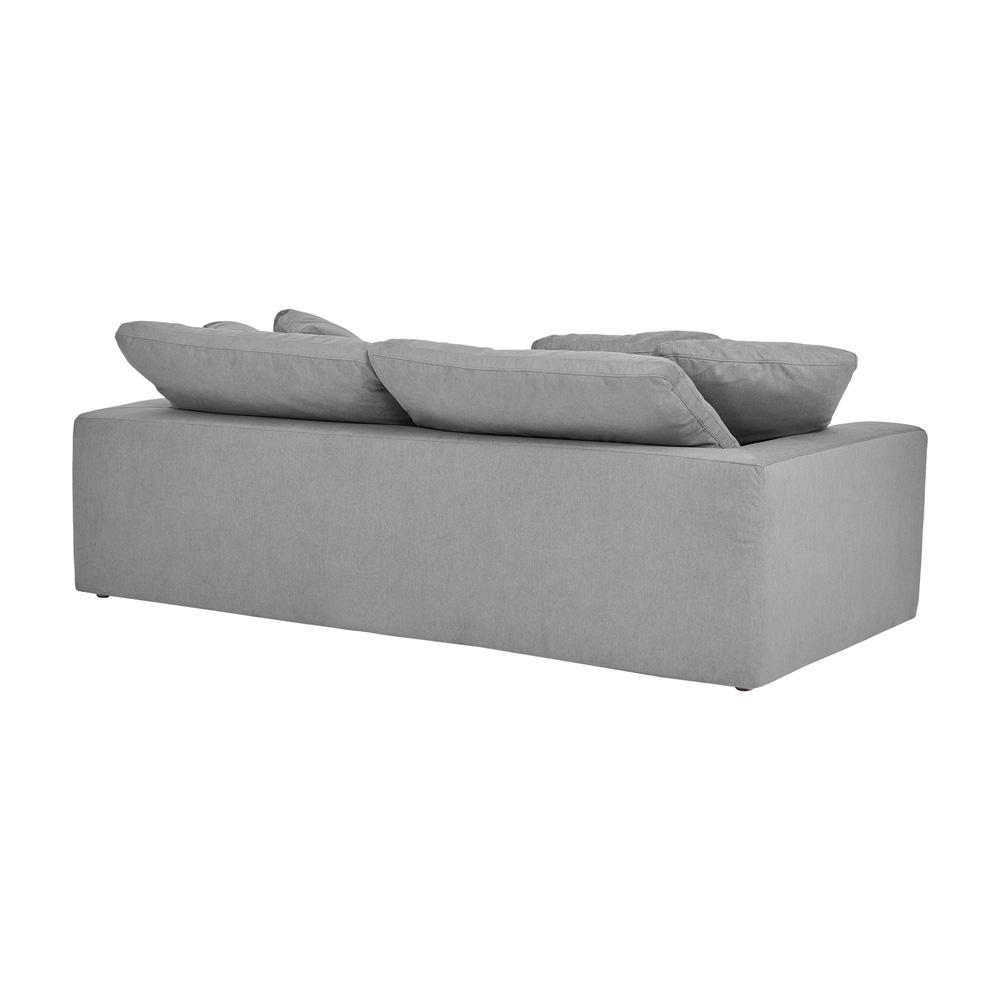 Armen Living - Liberty 96.5in Upholstered Sofa in Slate Gray - LCLB3PSL veiw 3