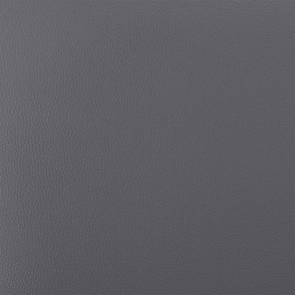 Armen Living - Lynof Swivel Counter Stool in Silver Metal with Gray Faux Leather - 840254335479 veiw 6