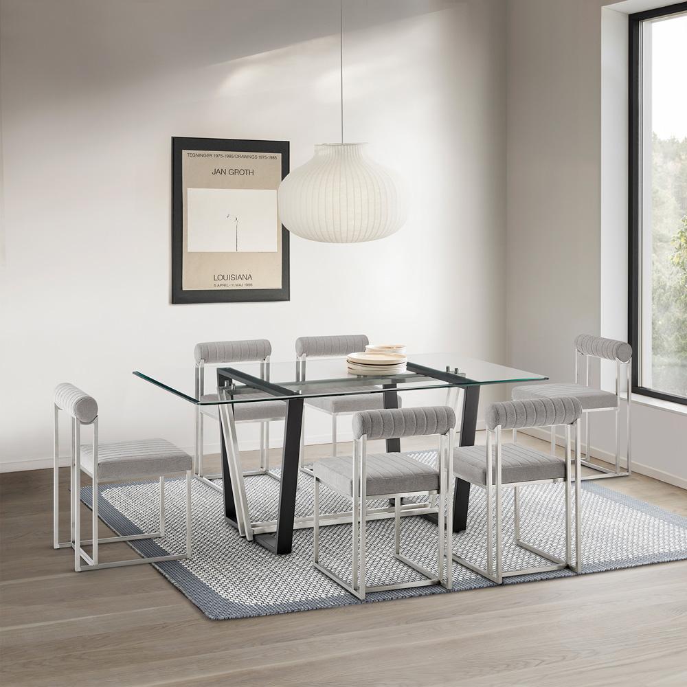 Armen Living Kai Anastasia Dining Table Set - Thumbnail 4
