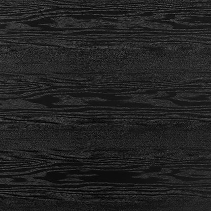 Euro Style - Astrid 40in Round Table, Black Wood Top/Matte Black Steel Base - 90264BLK-KIT veiw 4