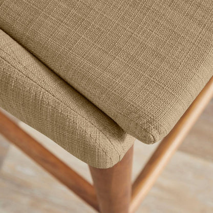 Euro Style - Baruch Counter Stool, Tan/Walnut Legs - 38677TAN veiw 5