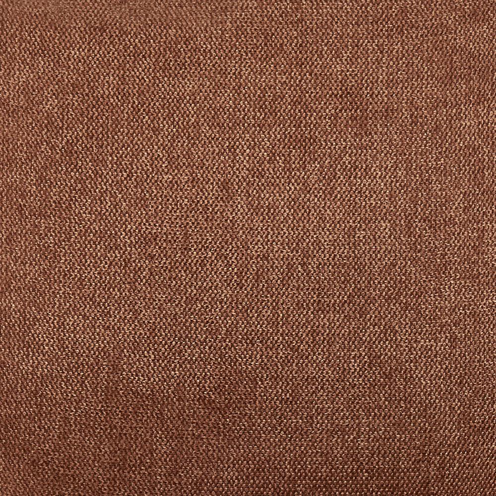 Euro Style - Darcie Faux Leather and Fabric Office Chair, Dark Brown/Orange/Black - 30394-DKBRN veiw 6