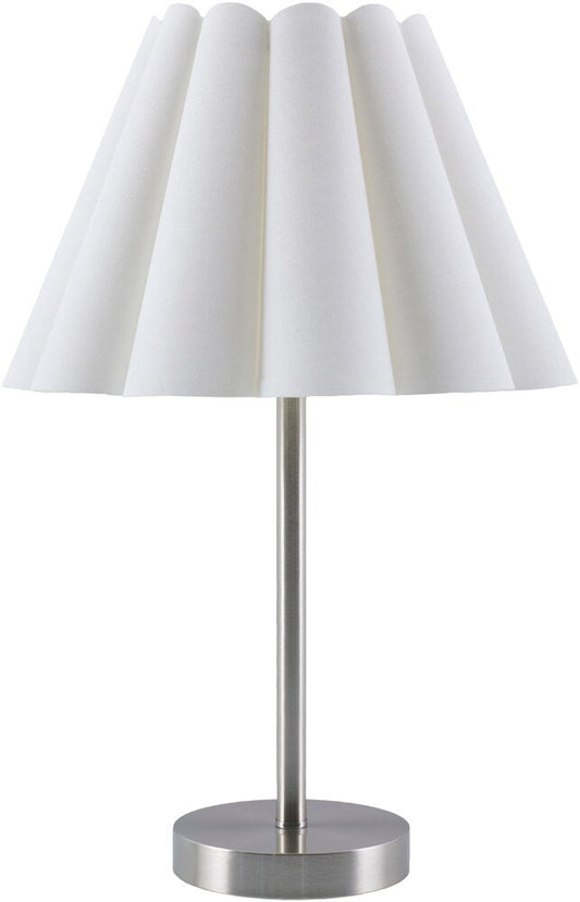 Livabliss - Leynar Accent Table Lamp - Metallic - Nickel - LEY-006 veiw 1