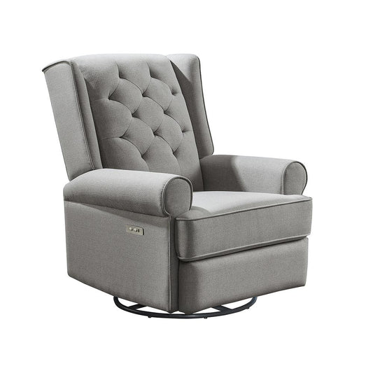Westwood Design - Amelia Power Glider | Charcoal - AM-GL-5115RP-CHA-PWR veiw 1