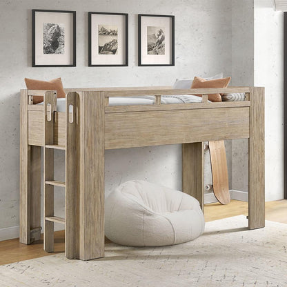 Westwood Design - Bello Twin Low Loft Bed | Sandstone - BO-LL-8525TL-SAS veiw 2