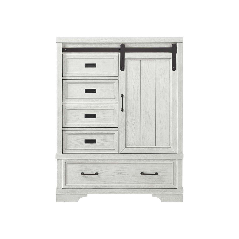 Westwood Design - Foundry Chifferobe | White Dove - FN-CF-2725SD-WDV veiw 2