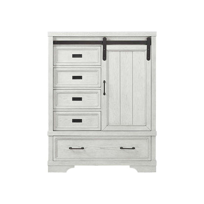 Westwood Design - Foundry Chifferobe | White Dove - FN-CF-2725SD-WDV veiw 2