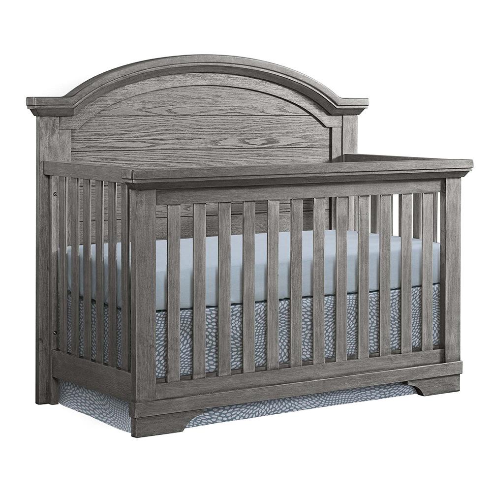 Westwood Design - Foundry Arch Top Convertible Crib | Brushed Pewter - FN-CR-2715NR-BPT veiw 1