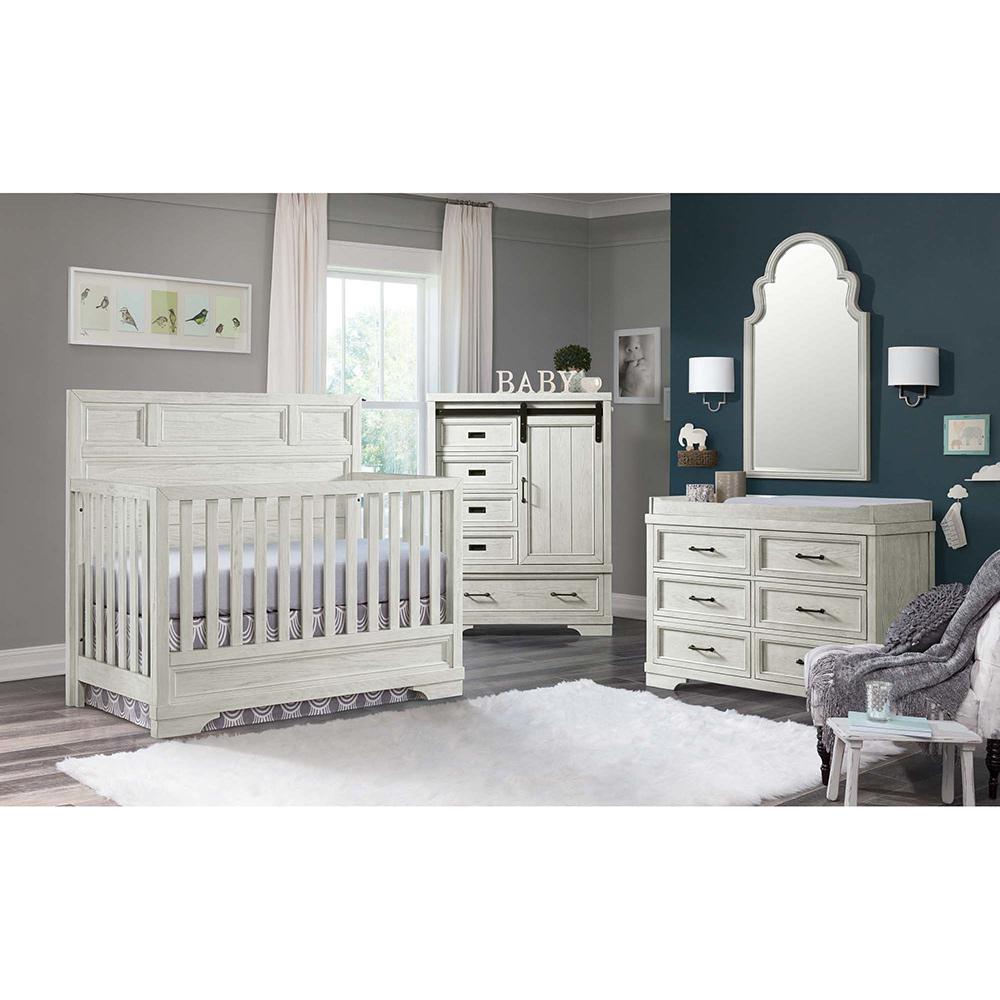 Westwood Design - Foundry Flat Top Convertible Crib | White Dove - FN-CR-2701NR-WDV veiw 4
