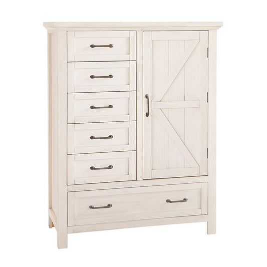 Westwood Design - Westfield Chifferobe | Brushed White - WF-CF-8125SD-BWH veiw 1