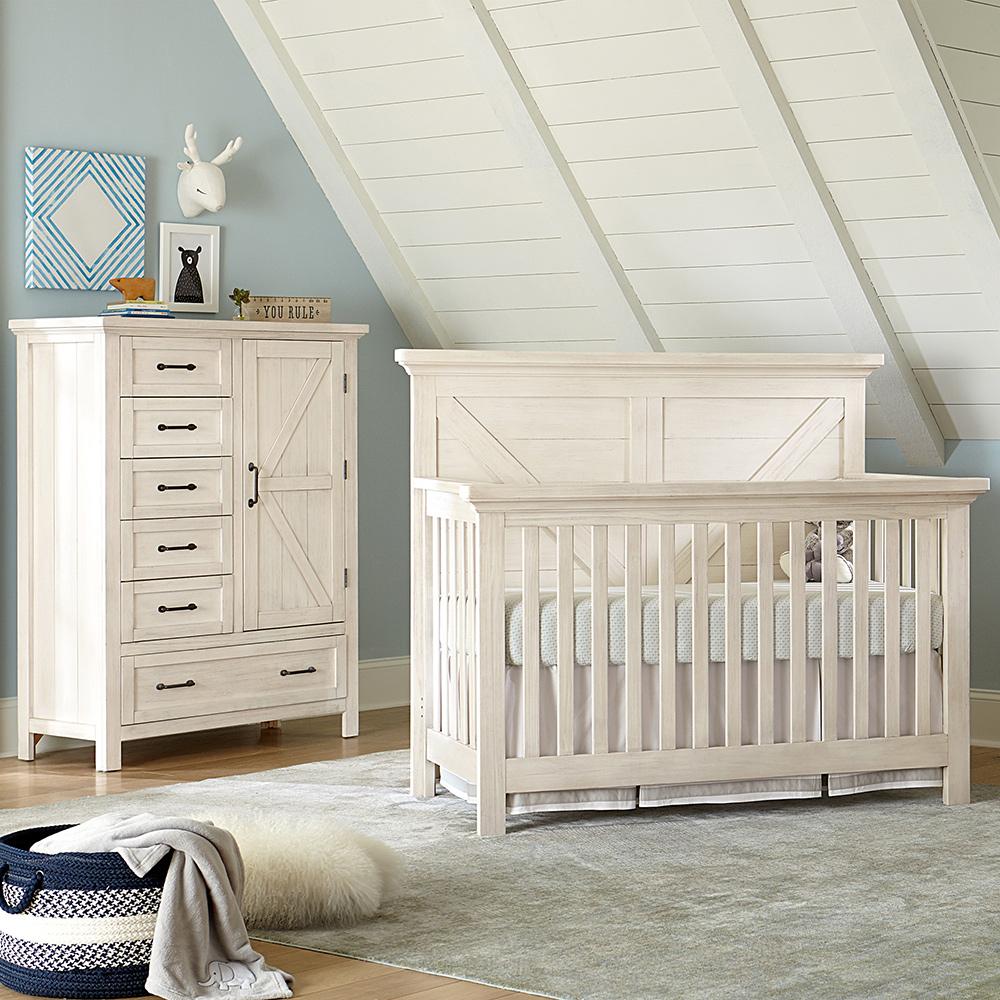 Westwood Design - Westfield Chifferobe | Brushed White - WF-CF-8125SD-BWH veiw 2