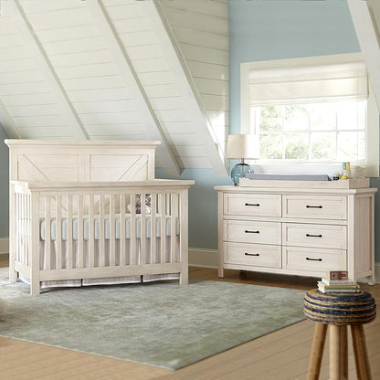 Westwood Design - Westfield Convertible Crib | Brushed White - WF-CR-8101NR-BWH veiw 4
