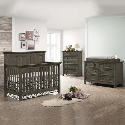 Westwood Design - San Mateo Convertible Crib | Gray - SM-CR-4301NR-GRY veiw 3