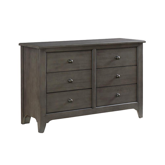 Westwood Design - Taylor 6 Drawer Dresser | Dusk - TL-DD-8708LD-DU veiw 1