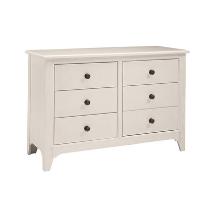 Westwood Design - Taylor 6 Drawer Dresser | Sea Shell - TL-DD-8708LD-SS veiw 1