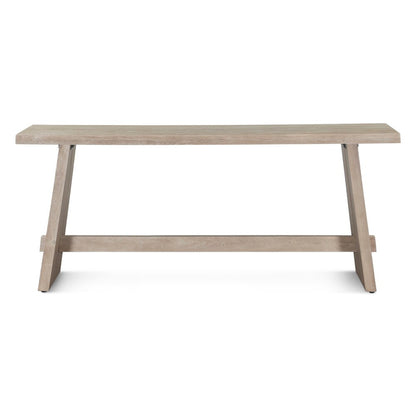 World Interiors - Acadia 70" Console Table : World Interiors - Acadia 70" Console Table in Oat - ZWACA70CNTO_CLOSEOUT veiw 1