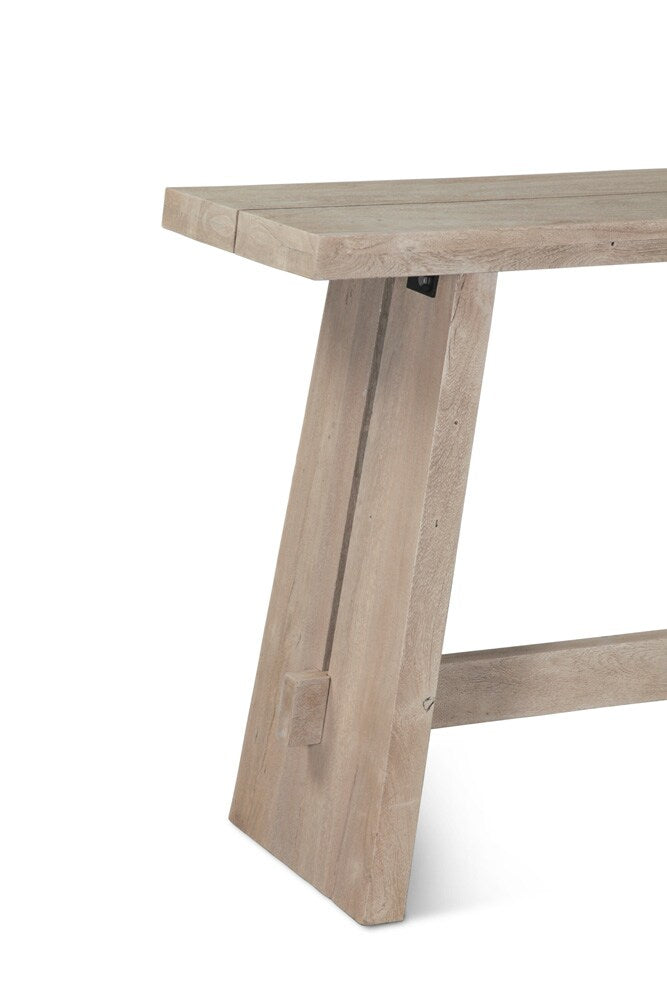 World Interiors - Acadia 70" Console Table : World Interiors - Acadia 70" Console Table in Oat - ZWACA70CNTO_CLOSEOUT veiw 5