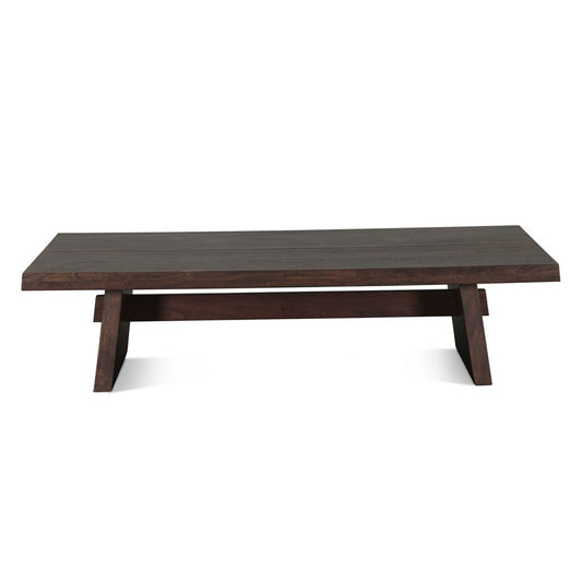 World Interiors - Acadia 58" Coffee Table : World Interiors - Acadia 58" Coffee Table in Coffee Bean - ZWACA58CTCB_CLOSEOUT veiw 1