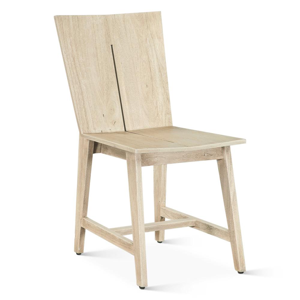 World Interiors - Acadia Dining Chair : World Interiors - Acadia Dining Chair in Oat - ZWACADCO2_CLOSEOUT veiw 1