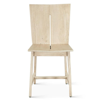 World Interiors - Acadia Dining Chair : World Interiors - Acadia Dining Chair in Oat - ZWACADCO2_CLOSEOUT veiw 2
