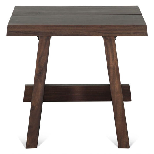 World Interiors - Acadia Side Table : World Interiors - Acadia Side Table in Coffee Bean - ZWACASTCB_CLOSEOUT veiw 2