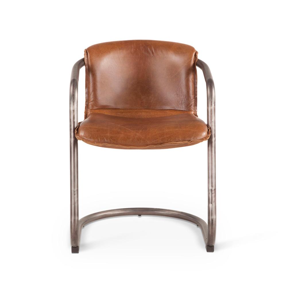 World Interiors - Chiavari Dining Chairs : World Interiors - Chiavari Leather Dining Chairs in Chestnut - ZWCI22268 veiw 2