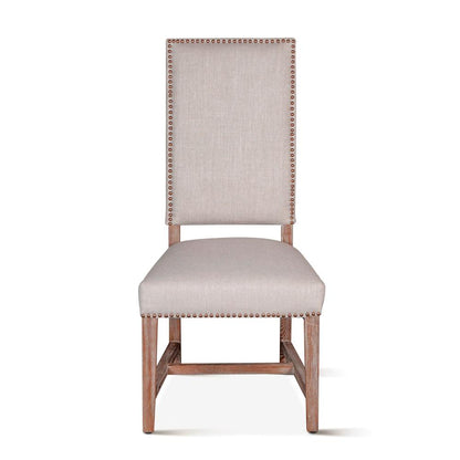 World Interiors - Dani High Back Formal Dining Chair : World Interiors - Dani High Back Formal Dining Chair in Beige- ZWDANILGDC veiw 2