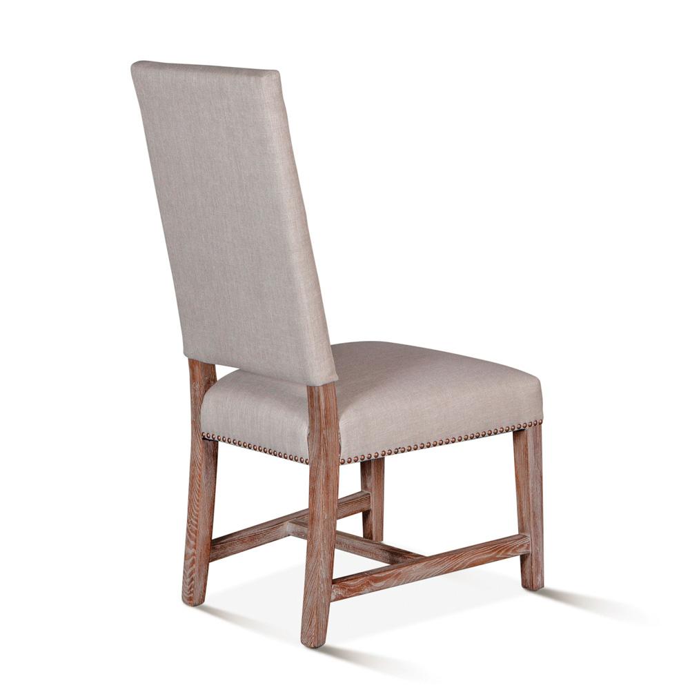 World Interiors - Dani High Back Formal Dining Chair : World Interiors - Dani High Back Formal Dining Chair in Beige- ZWDANILGDC veiw 3