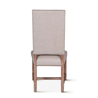 World Interiors - Dani High Back Formal Dining Chair : World Interiors - Dani High Back Formal Dining Chair in Beige- ZWDANILGDC veiw 4
