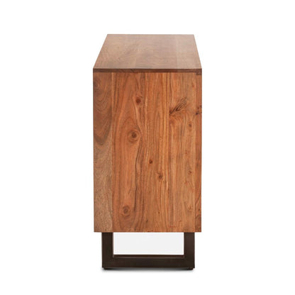 World Interiors - Glenwood Dresser : World Interiors - Glenwood Dresser in Smoked Acacia - ZWGWSA586D veiw 4