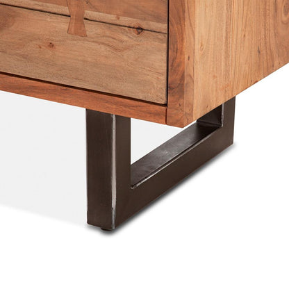 World Interiors - Glenwood Dresser : World Interiors - Glenwood Dresser in Smoked Acacia - ZWGWSA586D veiw 8