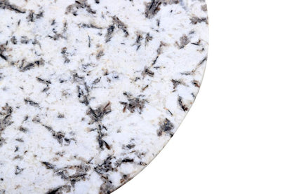 World Interiors - Glacier 18" Accent Table : World Interiors - Glacier 18" Accent Table with Alaska White Marble - ZWGLAST18AW veiw 5