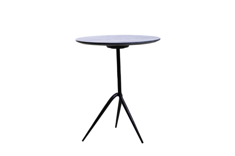 World Interiors - Glacier 18" Accent Table : World Interiors - Glacier 18" Accent Table with Lava Marble - ZWGLAST18LM veiw 2