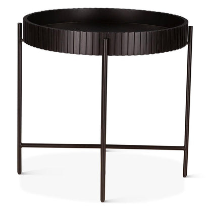 World Interiors - Halden Nesting Tray Tables : World Interiors - Halden Nesting Tray Tables - in Matte Black - ZWHALNT29BLK_CLOSEOUT veiw 2