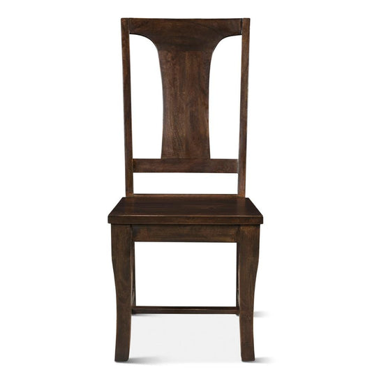 World Interiors - Toulon Dining Chairs : World Interiors - Toulon Dining Chairs in Vintage Brown Finish - ZWTLNDC18W veiw 2