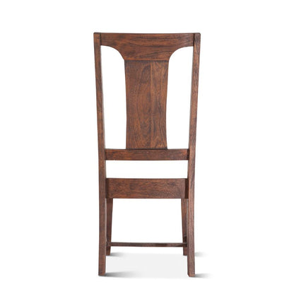 World Interiors - Toulon Dining Chairs : World Interiors - Toulon Upholstered Dining Chairs in Weathered Mango - ZWTOUDCUPH veiw 4