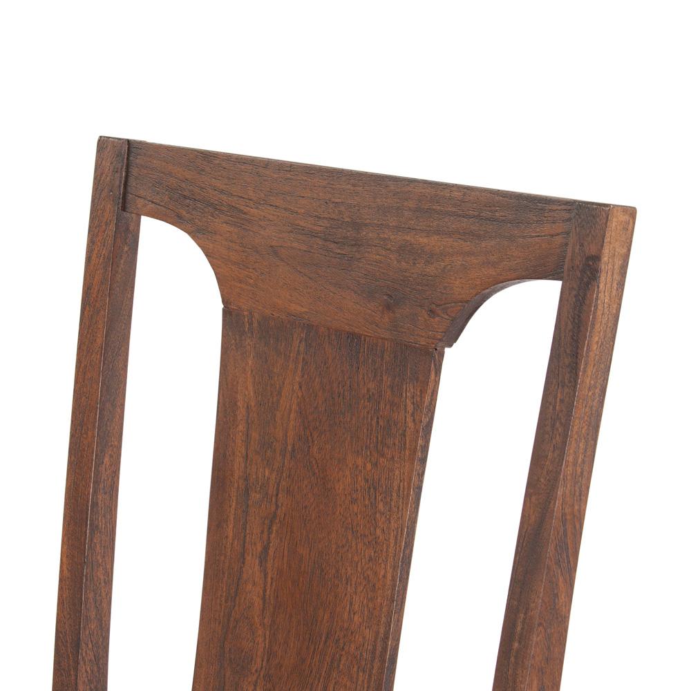 World Interiors - Toulon Dining Chairs : World Interiors - Toulon Upholstered Dining Chairs in Weathered Mango - ZWTOUDCUPH veiw 6