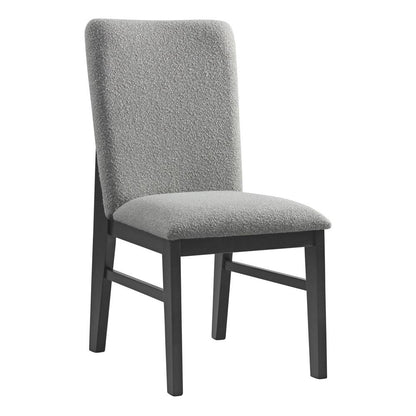Picket House Furnishings -  Canal 5PC Standard Height Dining Set in Black-Table and Four Chairs - D-1710-8-5PC veiw 2