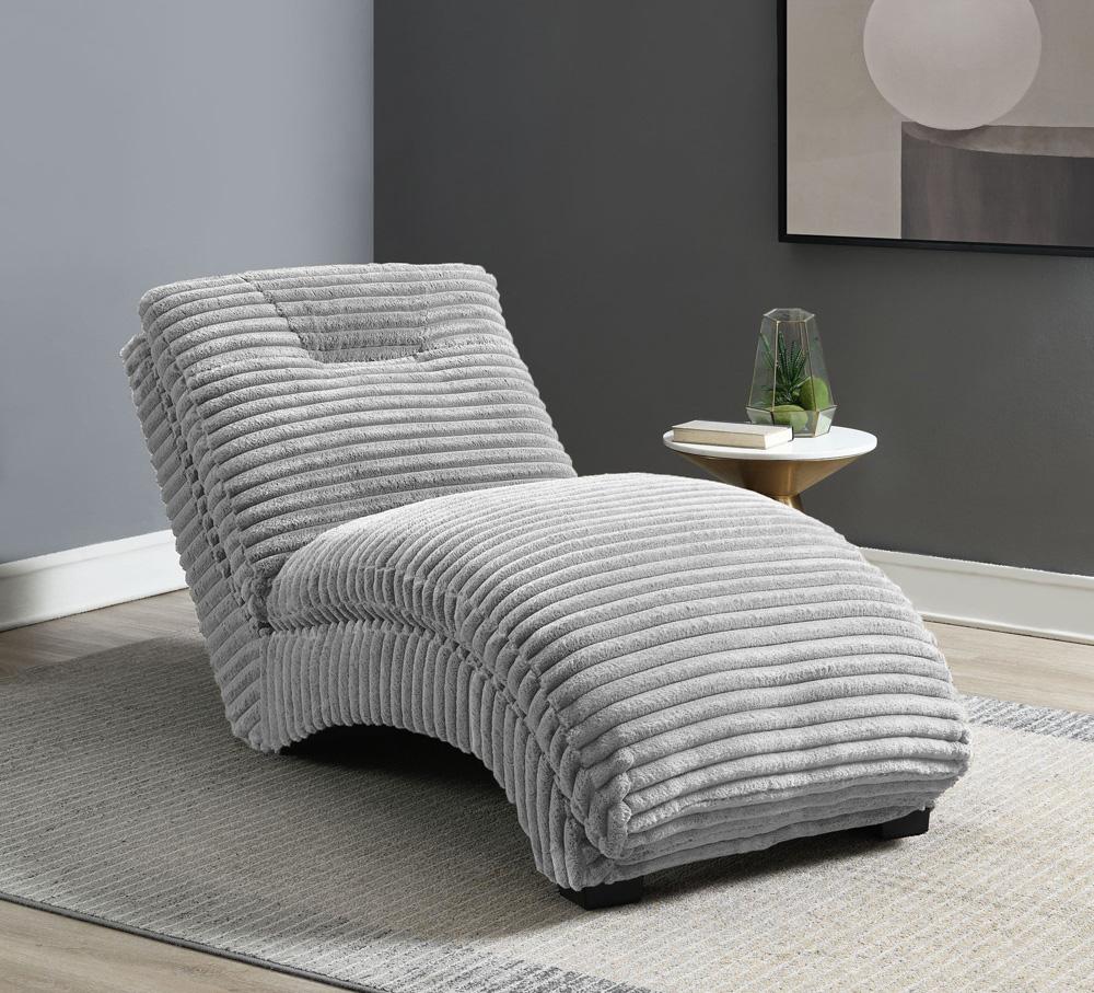 Picket House Furnishings -  Victoria Chaise in Masis Silver - U-11230-8841-110 veiw 3