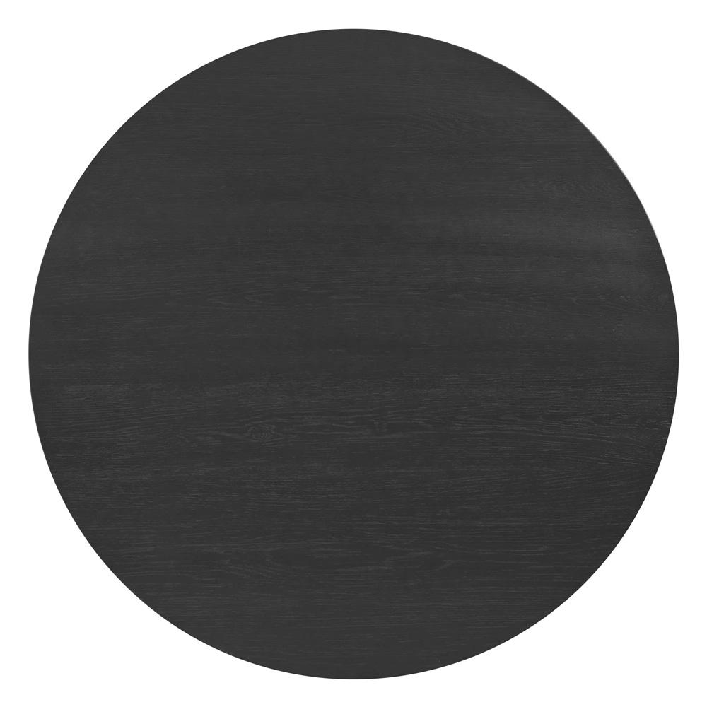 Picket House Furnishings -  Canal Round Dining Table in Black - D-1710-8-DT veiw 2