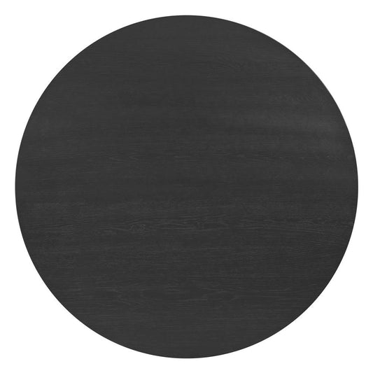Picket House Furnishings -  Canal Round Dining Table in Black - D-1710-8-DT veiw 2