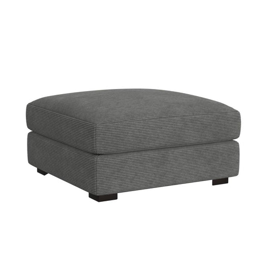 Picket House Furnishings -  Mesa Ottoman in Steno Charcoal - U-8540-9442-000 veiw 1